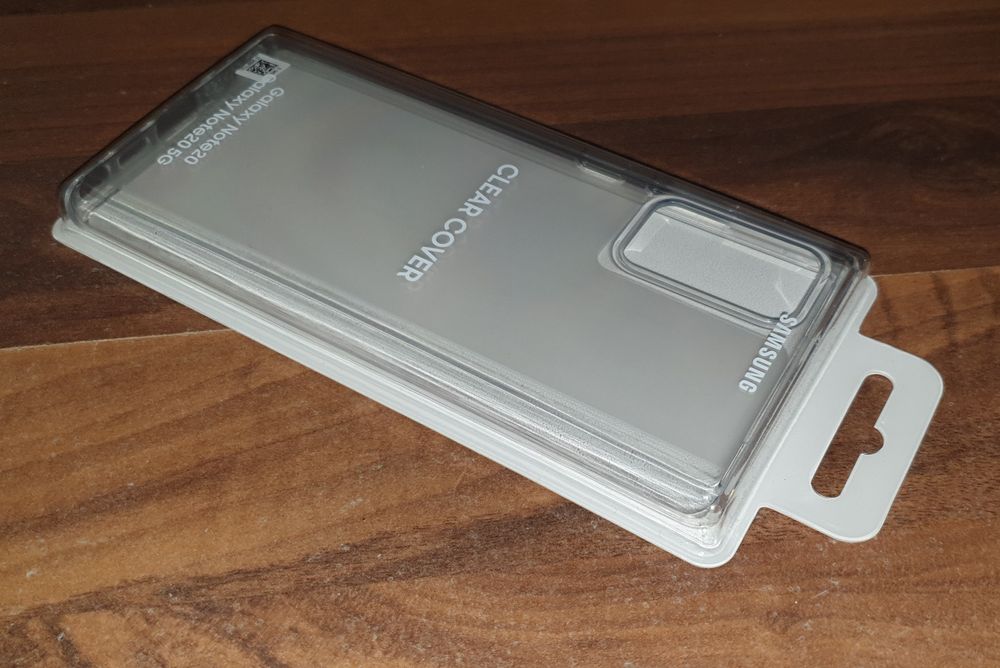 Husa silicon originala Samsung Clear Cover Note 20 N980 Note20 5G N981