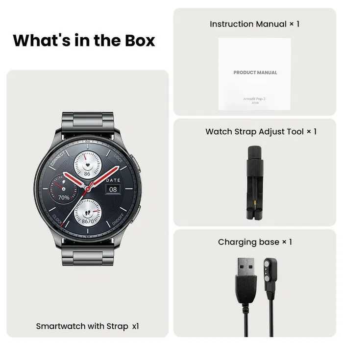 "Smart Watch Amazfit Pop 3R | Новый | Гарантия | Доставка"