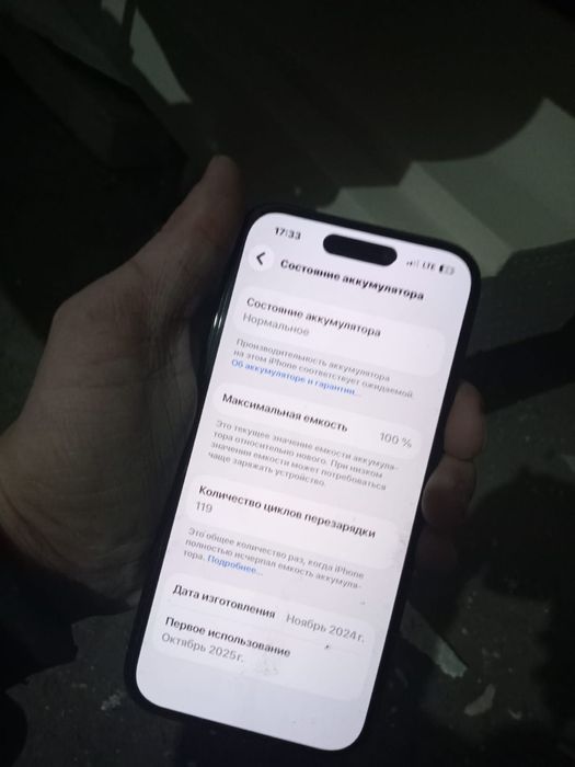 Айфон 15 емкс 100