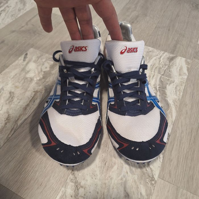 Ghete cu cuie atletism Asics Heatdistance nr 43,5