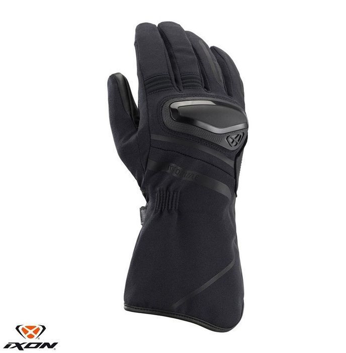Manusi barbati Mid-season textil/piele Ixon Drizzle MS negru moto