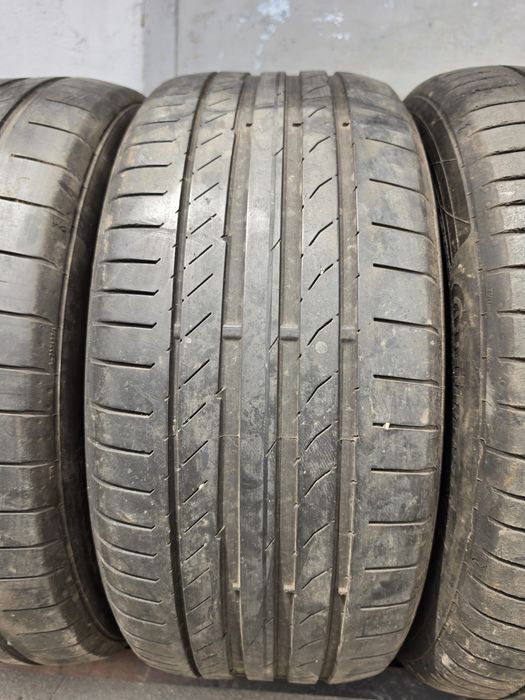 4 бр. летни гуми 225/50/17 Continental AO DOT 2x1821 2x0919 4-5 mm