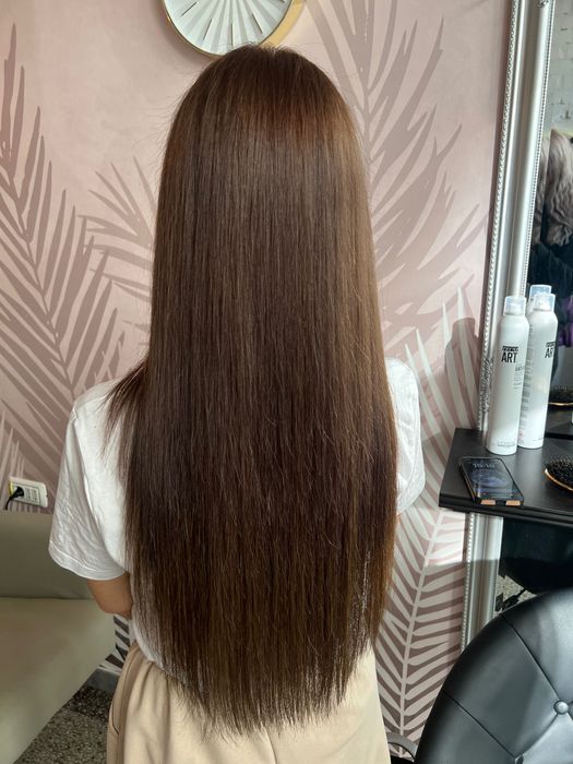 Montaj extensii par natural