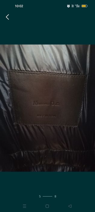 Geacă nouă Massimo Dutti L piele naturala bărbați