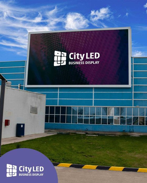 Изготовление, установка и доставка светодиодных Лед экран CITY LED