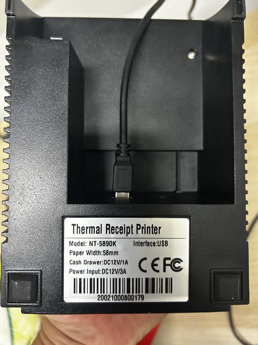 Термопринтер чеков Netum NT-589K (58 мм, USB)