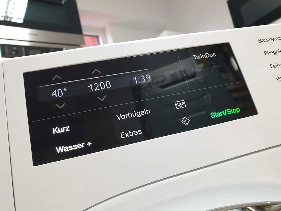 Miele 9кг 1600rpm Wi-Fi TwinDos Пералня Миеле 12м Гаранция