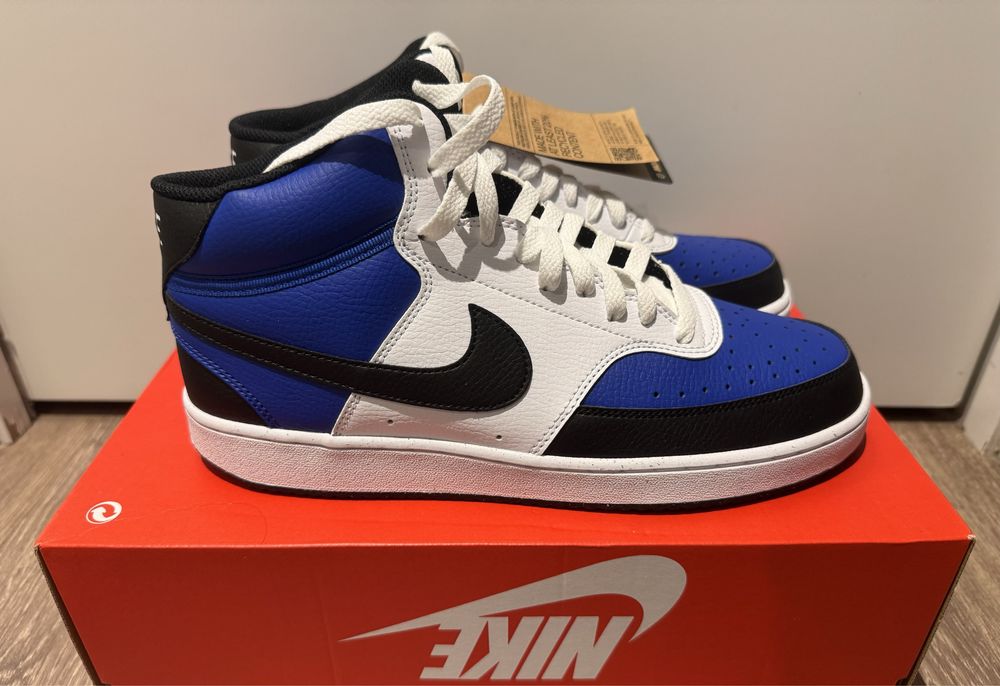 Обувки Nike Court Vision Mid NN AF син
