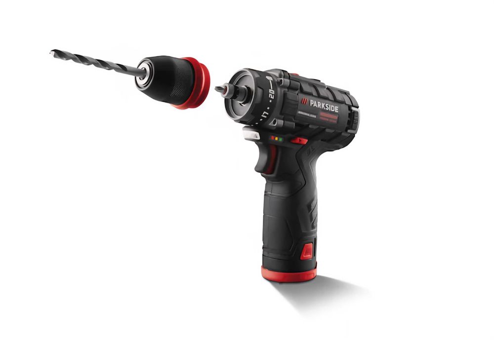 Bormasina/Autofiletanta cu acumulator 12V 2Ah si acumulator PARKSIDE