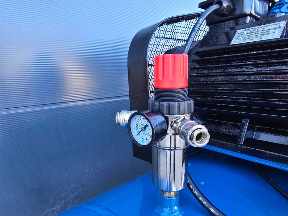 Компресор за въздух 500л.7.5 KW / 10 HР / 12.5 бара.TACH -1200л/мин