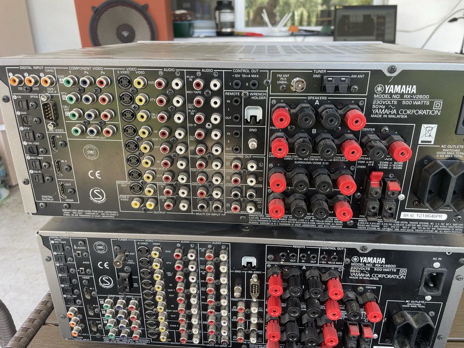 Ресийвър YAMAHA RX-V2600 и RX-V4600