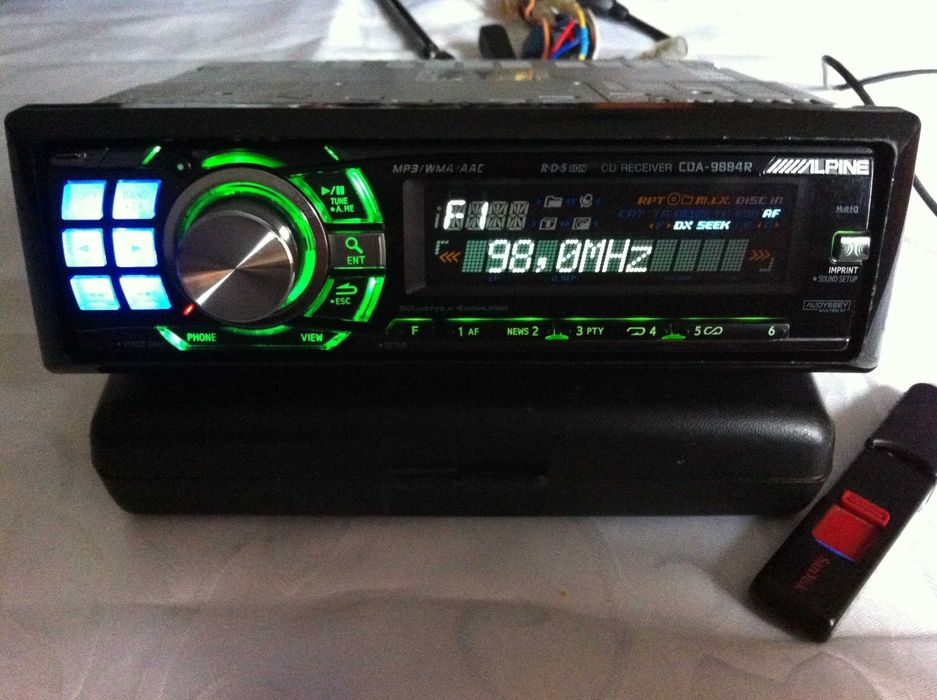 Radio cd player Alpine CDE-9882RI/CDE-9884R USB IPOD AUX MP3 (statie ...