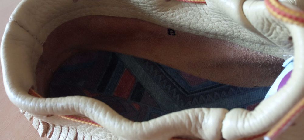 Дамски обувки Ръчно изработени мокасини естествена кожа размер 38