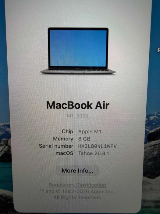 Macbook Air 13'', M1 2020