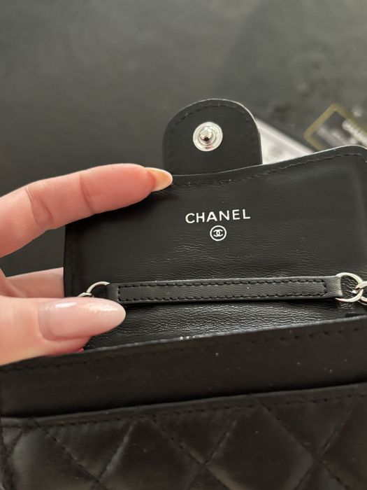 Портмоне с верижка Chanel