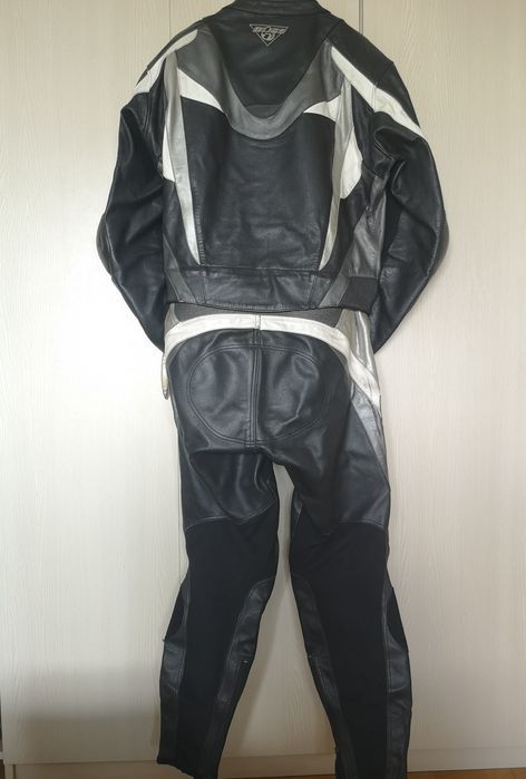 Costum mito Buse premium  din piele naturală 2 piese (geacă + pantaloni) ful protectii integrate