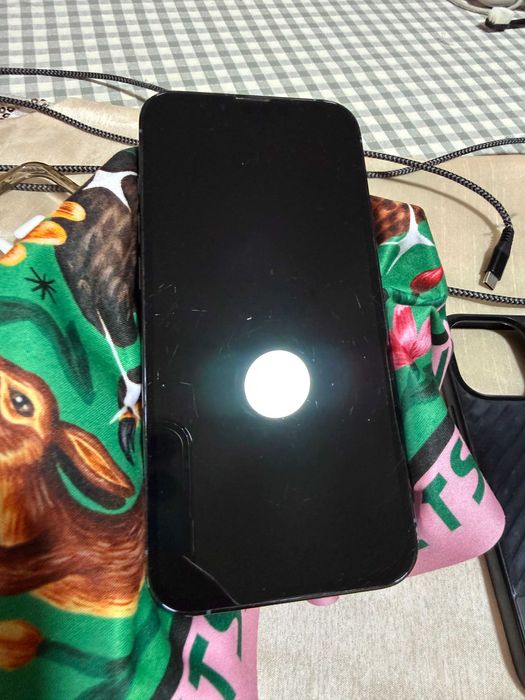 iPhone 13 Pro 128GB Baterie 92% + Casti + 2 Huse + Cablu 2m SuperFast