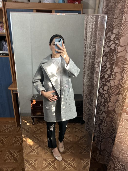 пальто укороченное