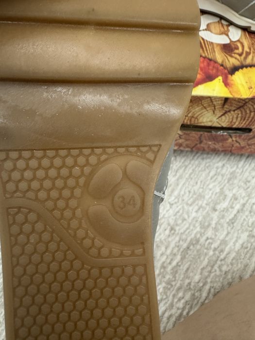 Ботинки кожа 34 размер