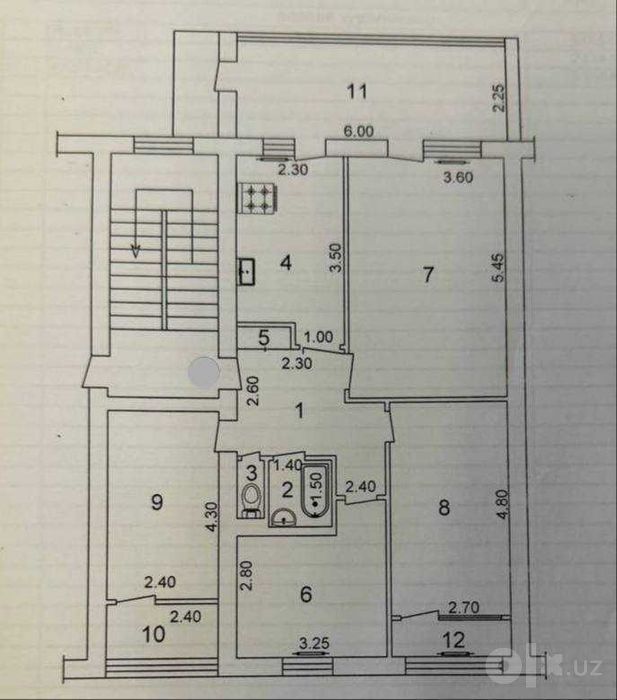 4-х комнатная на Ц-1 ID: 7996