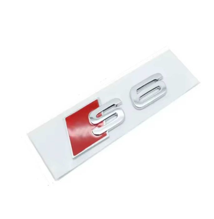 Set embleme fata/spate AUDI Sline Emblema grila / haion S3 S4 S5 S6 S7