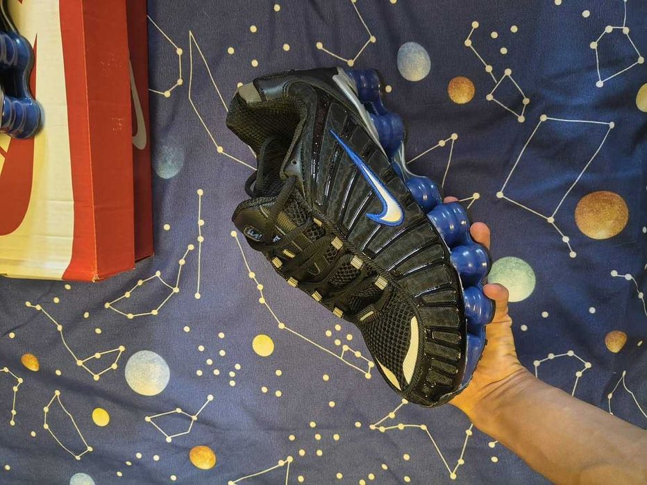 Nike Shox TL Negru-Albastru (43) FULLBOX | Livrare rapida cu verificare