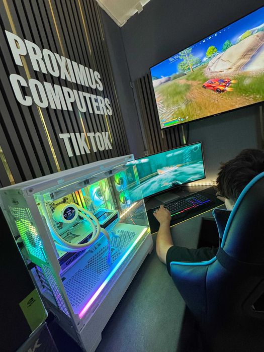 Sistem PC Gaming I5 12400 RTX 5060 8GB/32GB RAM SSD 1TB,garantie 3 ani ...