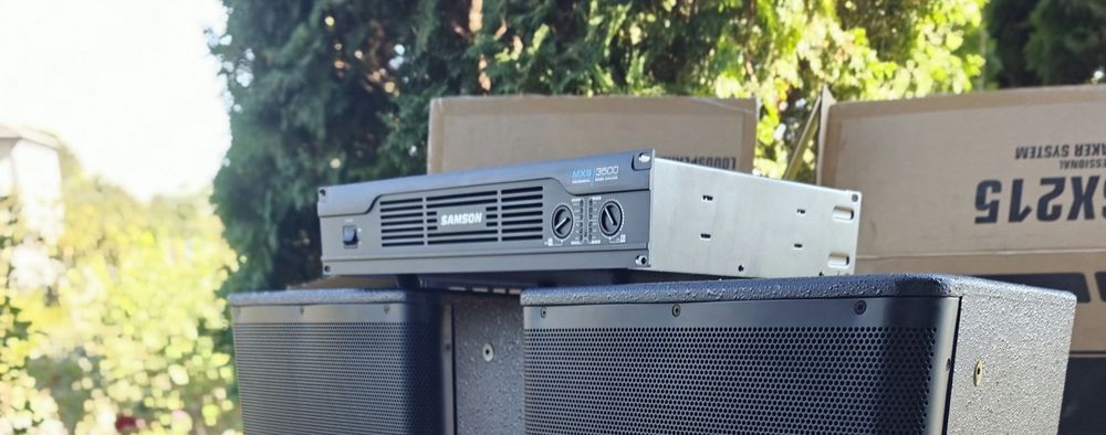 Amplificator/stație SAMSON MXS3500 5400W