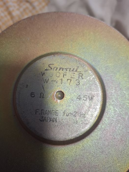 Difuzoare de 12 țoli SANSUI / JAPAN