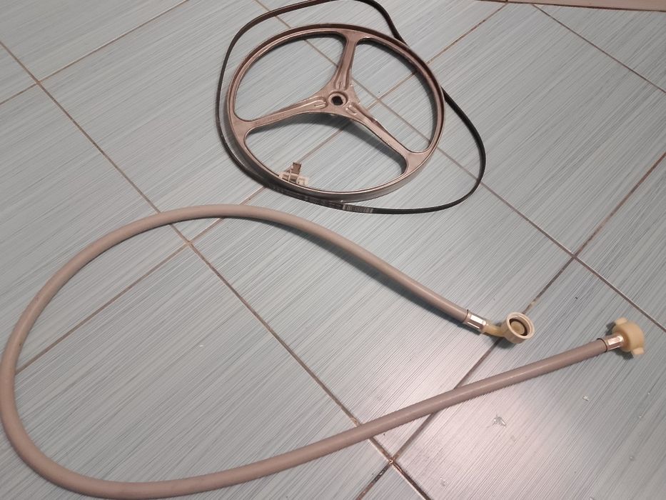Piese Mașină Spălat Whirlpool 6th Sense (Verticală) | Furtun Bitron 10 Bar, Curea Hutchinson, Fulie