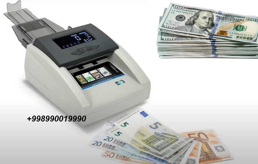 Детектор валют аппарат проверки поддельных долларов денег