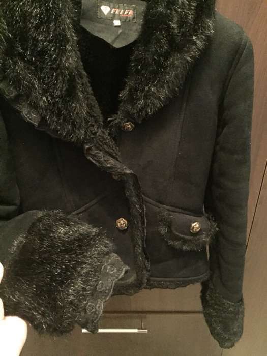 Palton / cojoc negru scurt