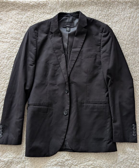 Sacou negru H&M mărimea M/48