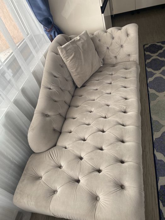 Sezlong living tapitat