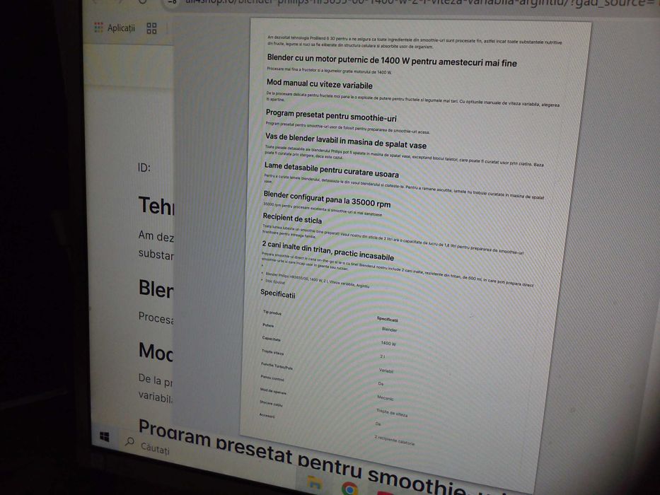 Storcătoare Blendere  PHILIPS HR3655 .Oala Ceramica Tower Slo Cooker.
