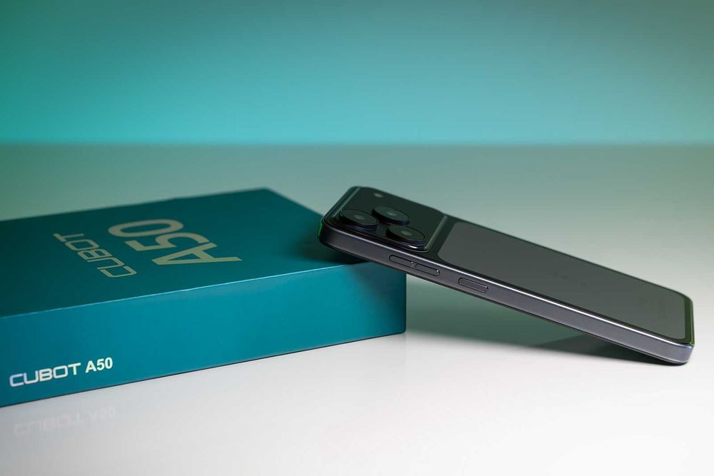 Cubot A50 - 6.6", 6GB+10GB/128GB, 5000mAh, 48MP, Android 16