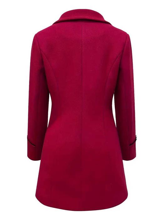 Palton Dama Elegant - Palton Dama Iarnă - Paltoane Dama 100% Poliester