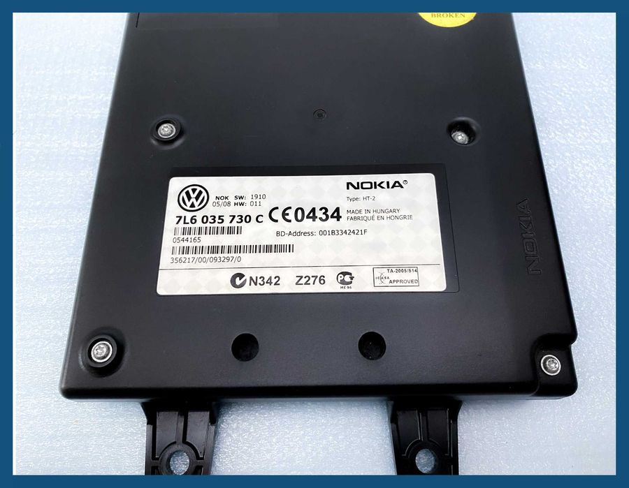 Modul / unitate bluetooth VW 7L6035730C pentru gama VAG