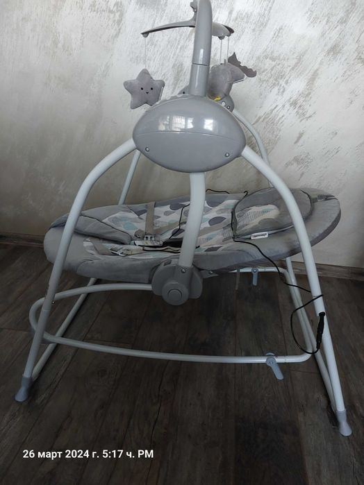 Ел.люлка шезлонг.