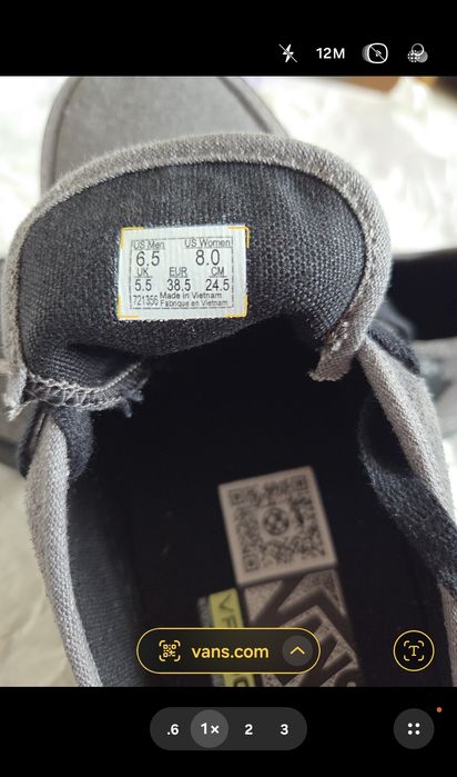 Vans Circle Vee Nr. 38,5 Unisex