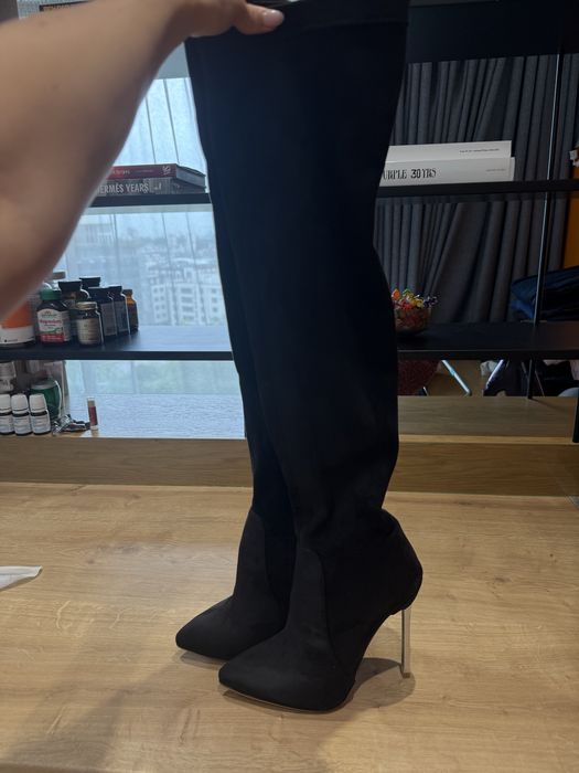 Ботуши на висок ток Stiletto