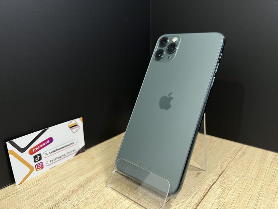 iPhone 11 Pro Max 64Gb Green Second-Hand Bun 3 ani garanție, Telefoane