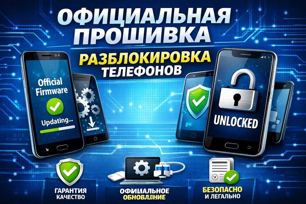 Прошивка Разблокировка телефонов
