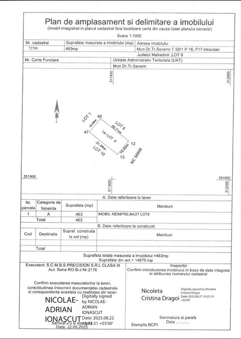 Teren intravilan Strada Măgura