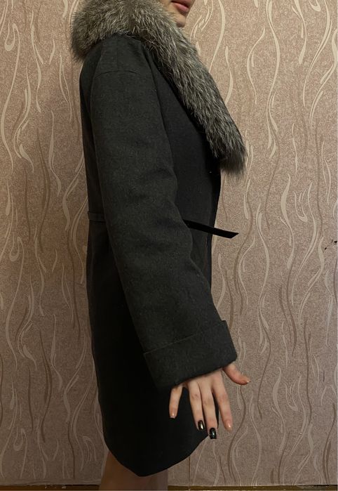 Драповое пальто