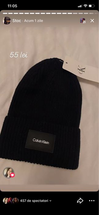 Caciula calvin klein