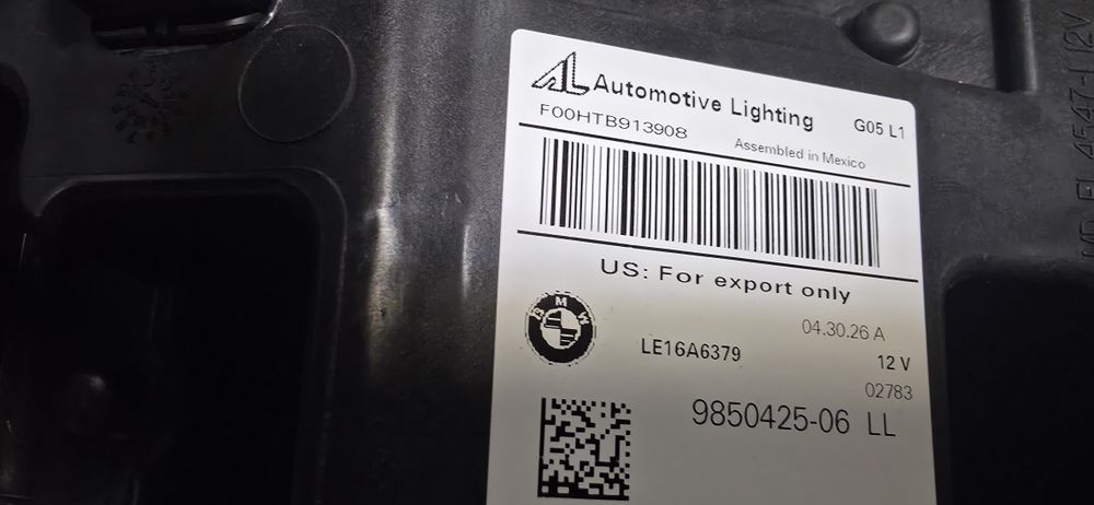Far laser bmw x5,g05,nou,fabricație 2026