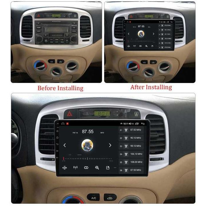 Hyundai Accent 2006-2011 Android Mултимедия/Навигация