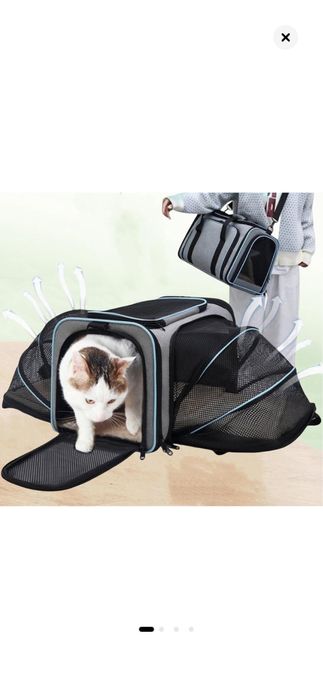 Geanta transport animale mici -nou