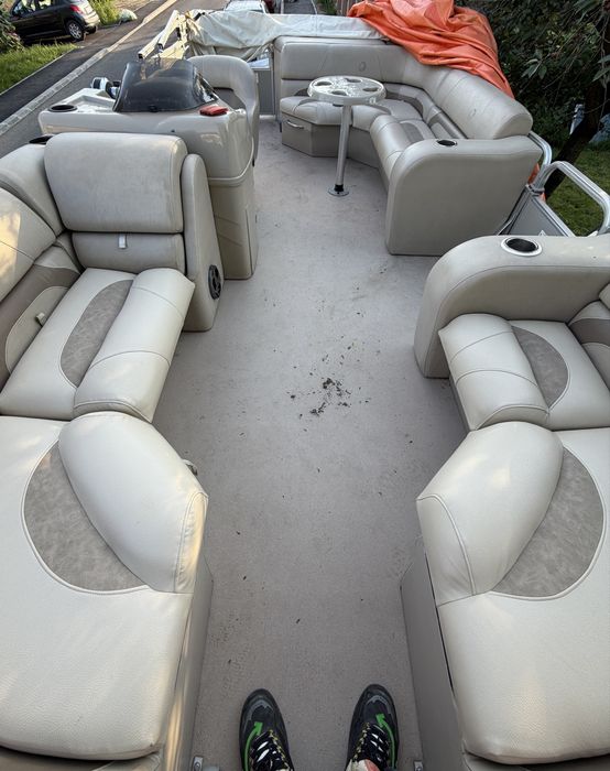 Barca ponton  Lowe Marine SS 210, an 2014, motor mercury 60hp, peridoc